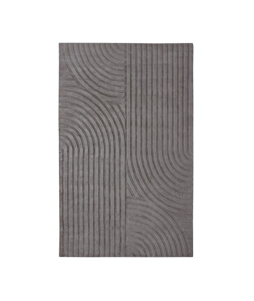 Tapis viscose rectangulaire Dana 160x230cm basket pas cher