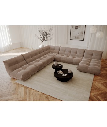 Canapé panoramique modulable XXL COZY Velours prix pour 