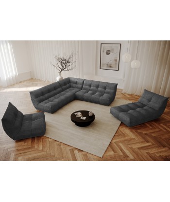 Canapé panoramique modulable XXL COZY Bouclette Toutes les collections ici