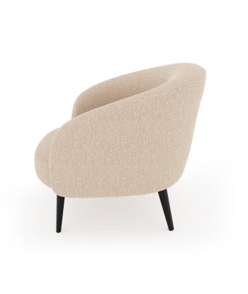 Fauteuil LUNA MARIE Tissu bouclette suggérées chez