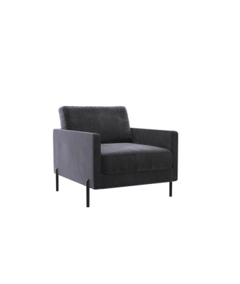 Fauteuil JUSTIN Velours livraison gratuite