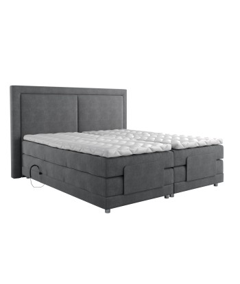 Ensemble de lit OSEE Velours 180x200 (tête de lit, surmatelas, sommier à relaxation électrique et matelas à ressorts ensachés) prix pour 