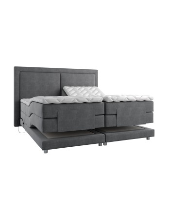 Ensemble de lit OSEE Velours 180x200 (tête de lit, surmatelas, sommier à relaxation électrique et matelas à ressorts ensachés) prix pour 