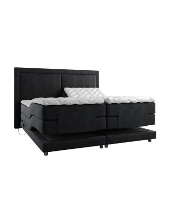 Ensemble de lit OSEE Velours 180x200 (tête de lit, surmatelas, sommier à relaxation électrique et matelas à ressorts ensachés) prix pour 