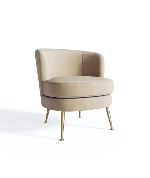 Fauteuil DIANA Velours pas cher