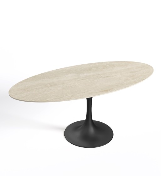 Table fixe NYMPHEA pied noir 180x90x75cm En savoir plus