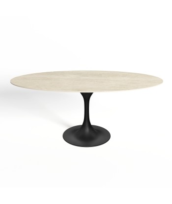 Table fixe NYMPHEA pied noir 180x90x75cm En savoir plus