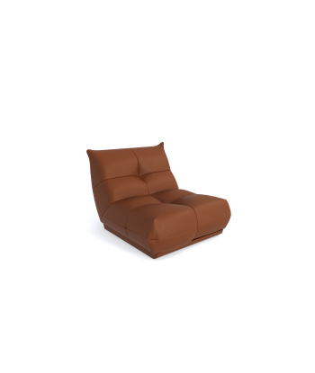 Fauteuil 80cm COZY Cuir solde