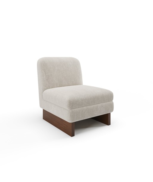 Fauteuil NOLAN Tissu Velours texturé des créatures d'habitude