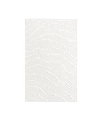 Tapis rectangulaire DAVEN en laine et viscose 200x300cm de pas cher