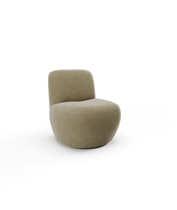 Fauteuil pivotant JENA Tissu Velours votre restaurant rapide dans 