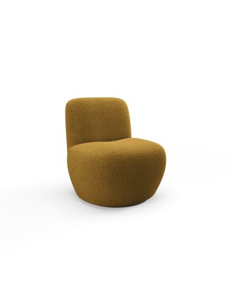 Fauteuil pivotant JENA Tissu Bouclette prix pour 