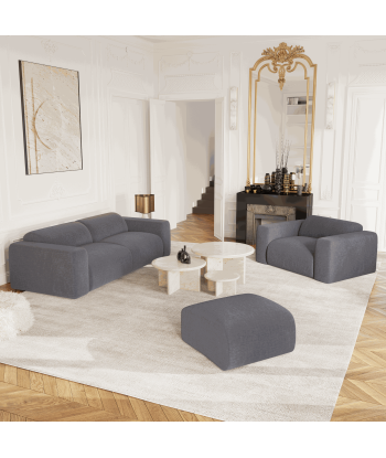 Pouf Myra Velours à motifs ouvre sa boutique