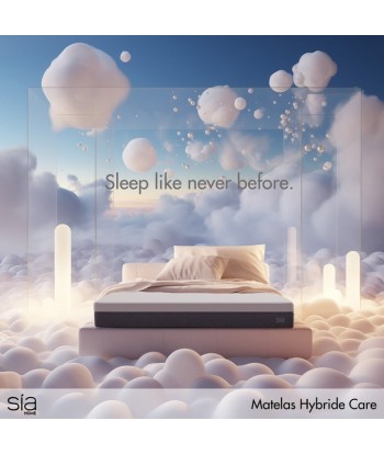 Matelas Hybride Care 140x190cm 50% de réduction en Octobre 2024