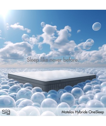 Matelas Hybride OneSleep 160x200cm Le MVP de beaucoup