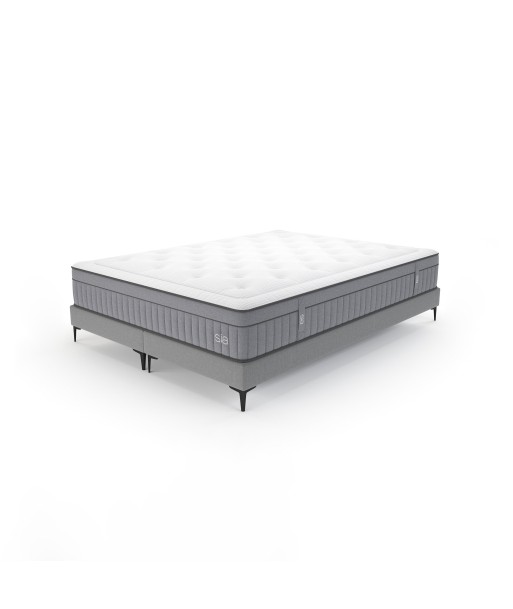 Ensemble matelas Hybride OneSleep 180x200cm Ressorts ensachés + 2 Sommiers 90x200cm de l' environnement