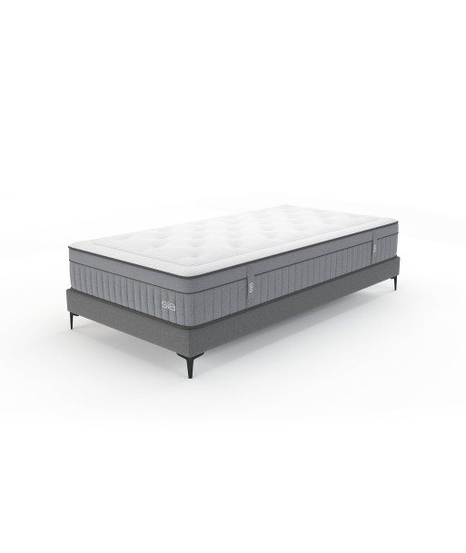 Ensemble matelas Hybride OneSleep Ressorts ensachés + Sommier 90x200cm Profitez des Offres !