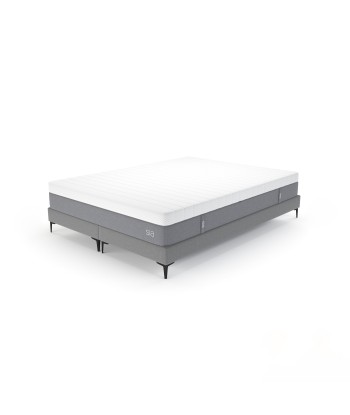 Ensemble matelas Hybride Care 180x200cm Ressorts ensachés +  2 Sommiers 90x200cm le concept de la Pate a emporter 