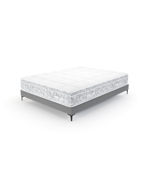 Ensemble matelas Hybride Premium Ressorts ensachés + Sommier 160x200cm Livraison rapide