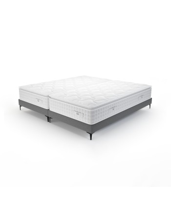 Ensemble 2 matelas Hybride Premium Cloud 90x200cm Ressorts ensachés + 2 Sommiers 90x200cm ou a consommer sur place