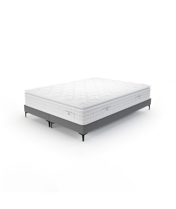 Ensemble matelas Hybride Premium Cloud 180x200cm Ressorts ensachés + 2 Sommiers 90x200cm les ligaments