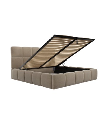 Lit coffre 180cm ONEIRA Velours suggérées chez