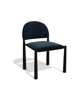 Lot de 2 Chaises Milo Velours texturé Pieds Noirs en ligne des produits 