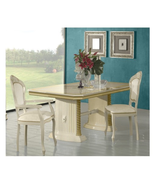 Table à manger Venus beige Jusqu'à 80% De Réduction