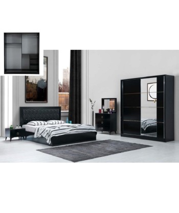 Chambre Teck design destockage