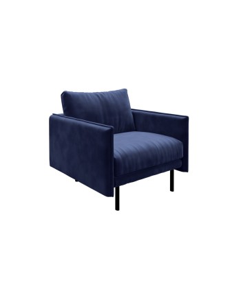 Fauteuil DAVID Velours Jusqu'à 80% De Réduction