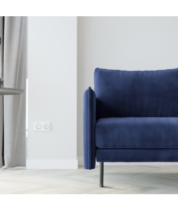 Fauteuil DAVID Velours Jusqu'à 80% De Réduction