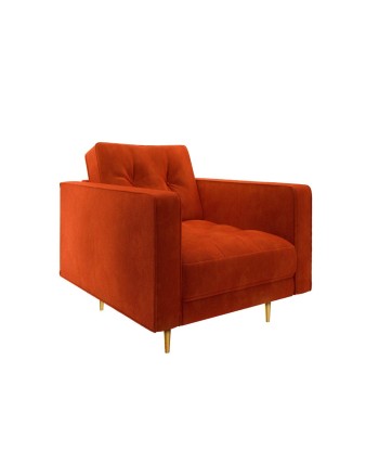 Fauteuil JOSEF Velours de pas cher