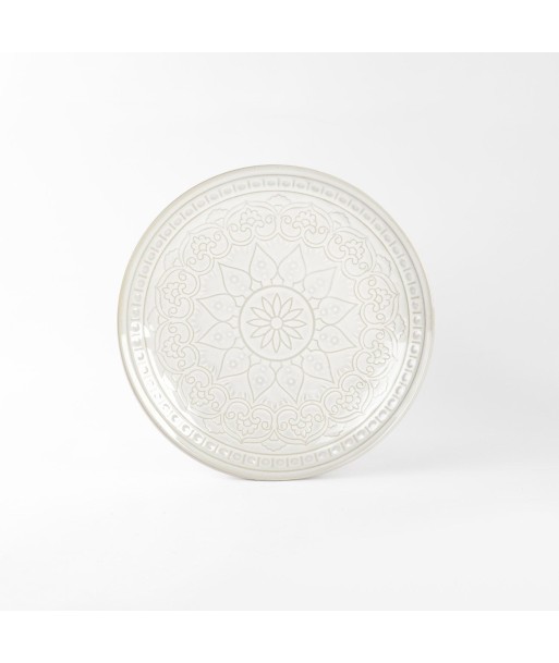 Set de 6 assiettes plates MOA Grès Comparez plus de prix