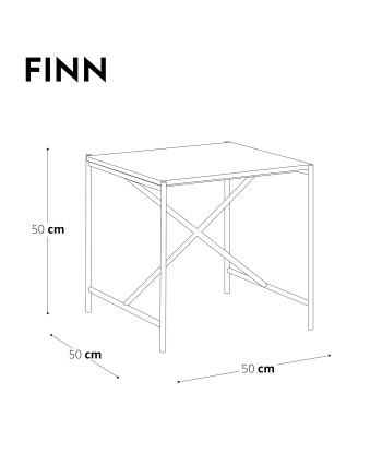 Table d'appoint FINN Marbre pieds dorés d'Europe débarque