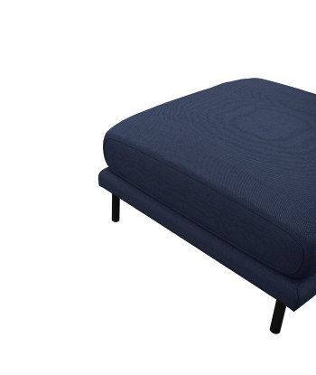 Pouf ROBIN Tissu tramé en stock