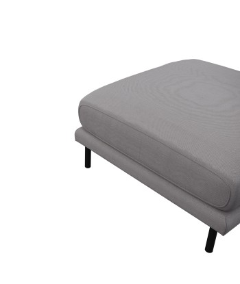 Pouf ROBIN Tissu tramé en stock