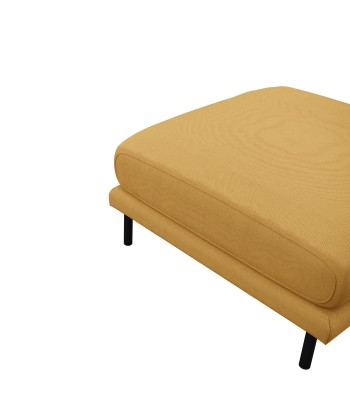 Pouf ROBIN Tissu tramé en stock