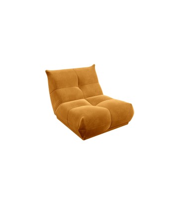 Fauteuil 90cm COZY Velours pas cher 