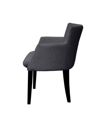 Fauteuil KARLA Tissu bouclette pas cher