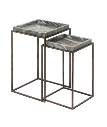 Table d'appoint TEA Granit pieds noirs vente chaude votre 