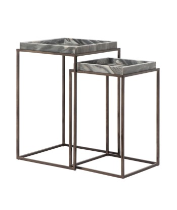 Table d'appoint TEA Granit pieds noirs vente chaude votre 