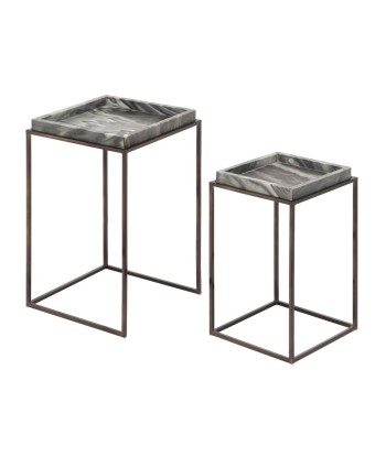 Table d'appoint TEA Granit pieds noirs vente chaude votre 