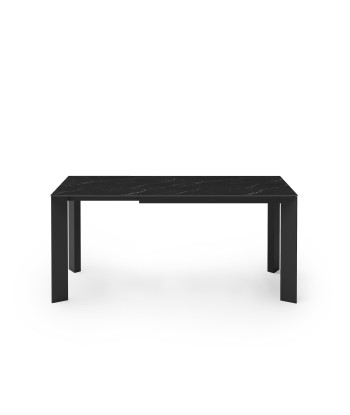 Table extensible Arum Céramique pieds noirs 120x80x76cm est présent 