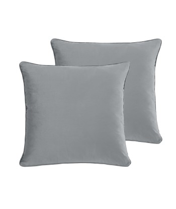 Lot de 2 coussins MYGG 59x59cm avec passepoil les muscles