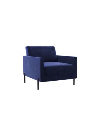 Fauteuil JUSTIN Velours livraison gratuite