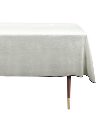 Nappe AKI coton et lin Bourdon noir 250x170cm Paris Déstockage Promo